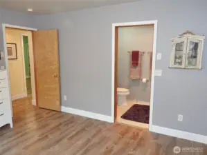 Master Bedroom w/ bathroom.