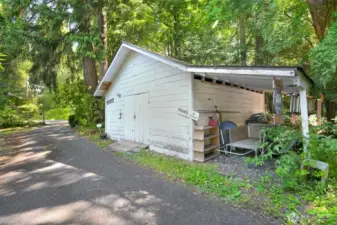 Outbuilding located on