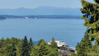 Welcome to your new view home!  Fauntleroy ferry just minutes below.