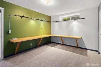 2nd bedroom with workspace if needed.