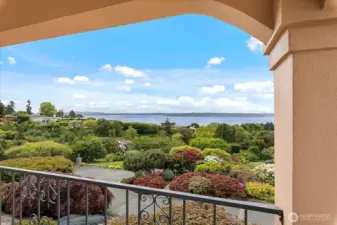 View from Primary bedroom west deck