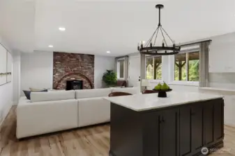 Virtual reality remodel and virtually staged