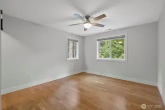 This 3rd bedroom has a walk-in closet that's not photographed
