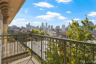 Primary bedroom balcony