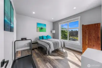 First floor bedroom or office gets great southern light