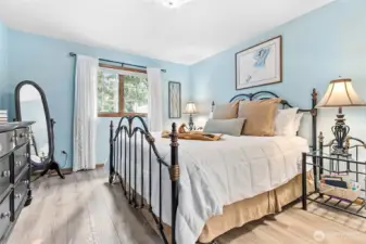 Owner's suite is tucked in the back of the home for extra privacy