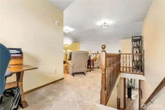 Let's take a look at the loft area