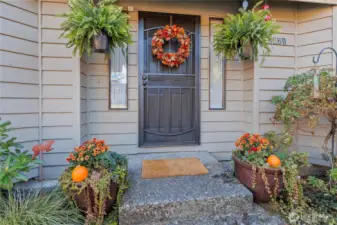 Front Door, Ready For The Fall Season!