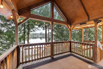 Large covered front porch