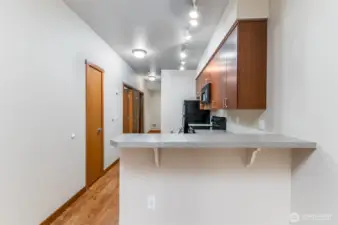 Kitchen with eating space
