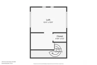 Loft shop/detached garage
