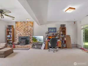 Downstairs bonus room