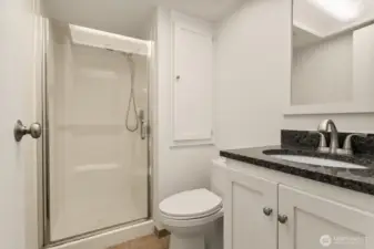 Main floor bathroom
