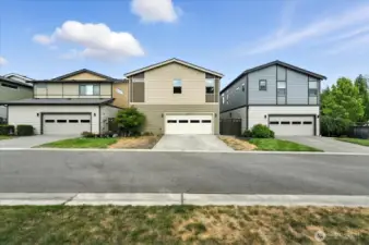 Ample off-street parking in addition to the garage