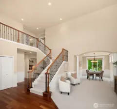 Gorgeous Vaulted Entry