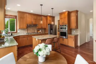 Beautiful Refinished Cabinets