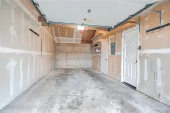 Your attached garage, furnace in closet and direct entry into home and plenty of storage space for extras