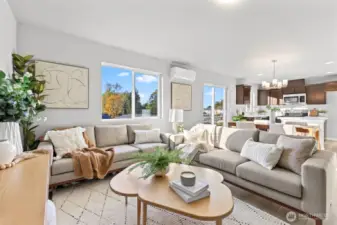 Photographs are for illustrative purposes only. Features, finishes, interior/exterior colors, landscaping and floorplan shown may vary from actual homes built.