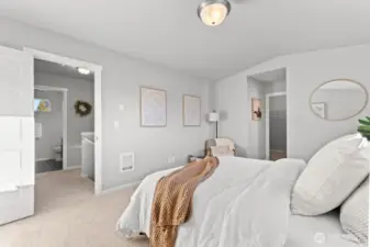 Photographs are for illustrative purposes only. Features, finishes, interior/exterior colors, landscaping and floorplan shown may vary from actual homes built.