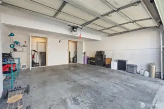 Private 2 car garage with storage. Garage electricity is covered by the HOA dues.