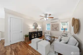 The bonus room upstairs offers a versatile space for whatever your needs.