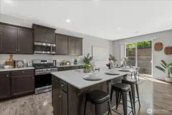 Modern Kitchen with Stainless Appliances