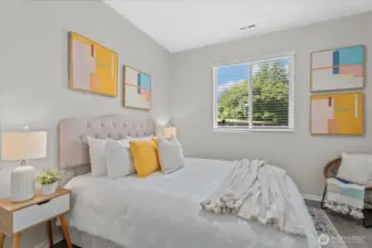 Main-Level Bedroom – Ideal for Guests or Office