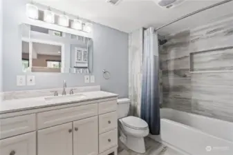 Full Bathroom on lower level