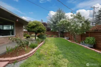 The backyard is your ready-made retreat, perfect for sun-drenched afternoons, garden dreams, and hosting under open skies.