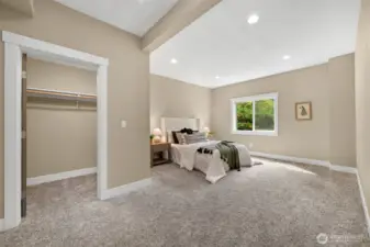 Spacious Bedroom 3 on first lower level