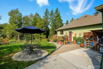 Back Patio Area