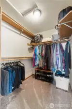 Primary Walk In Closet