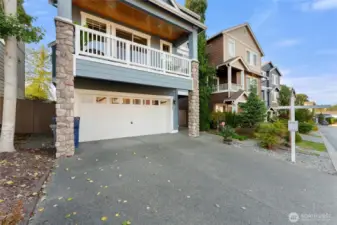 Fresh exterior trim paint is just one of the details that show on this meticulously maintained home.
