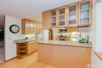 Kitchen with eating space