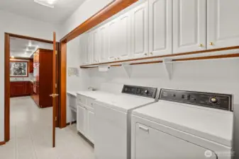 Main Level - Laundry off kitchen