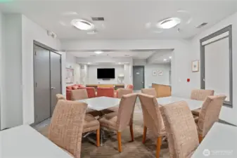 Common room makes hosting easy