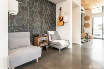 So much seating for everyone to enjoy in this beautifully decorated home.