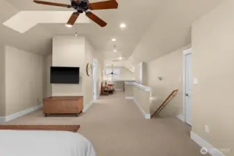 This is a wonderful flex space that can be used as a bedroom, entertainment area or guest suite