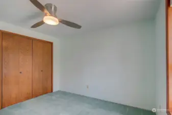 Upstairs third bedroom.