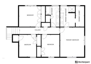 Upper Level Floor Plan