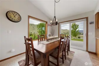 Dining Room with views
