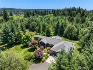 Perched perfectly on these heavenly 5 Acres