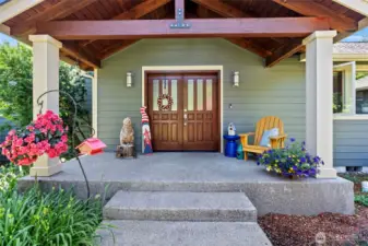Beautiful Craftsman Entrance
