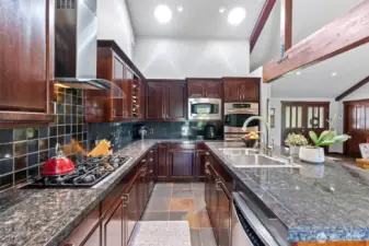 Everything you could need including double ovens