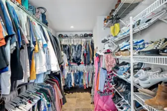 Enter the Laundry room from the garage