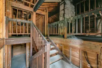 The home has been stripped to the studs