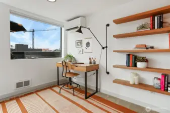 Office could be possible 3rd bedroom, workout area, library & more