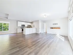 Open Concept Living room and Kitchen