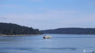 View of Mannette and Bainbridge Island from nearly every room!