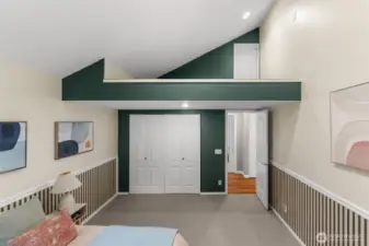 loft in 2nd bedroom